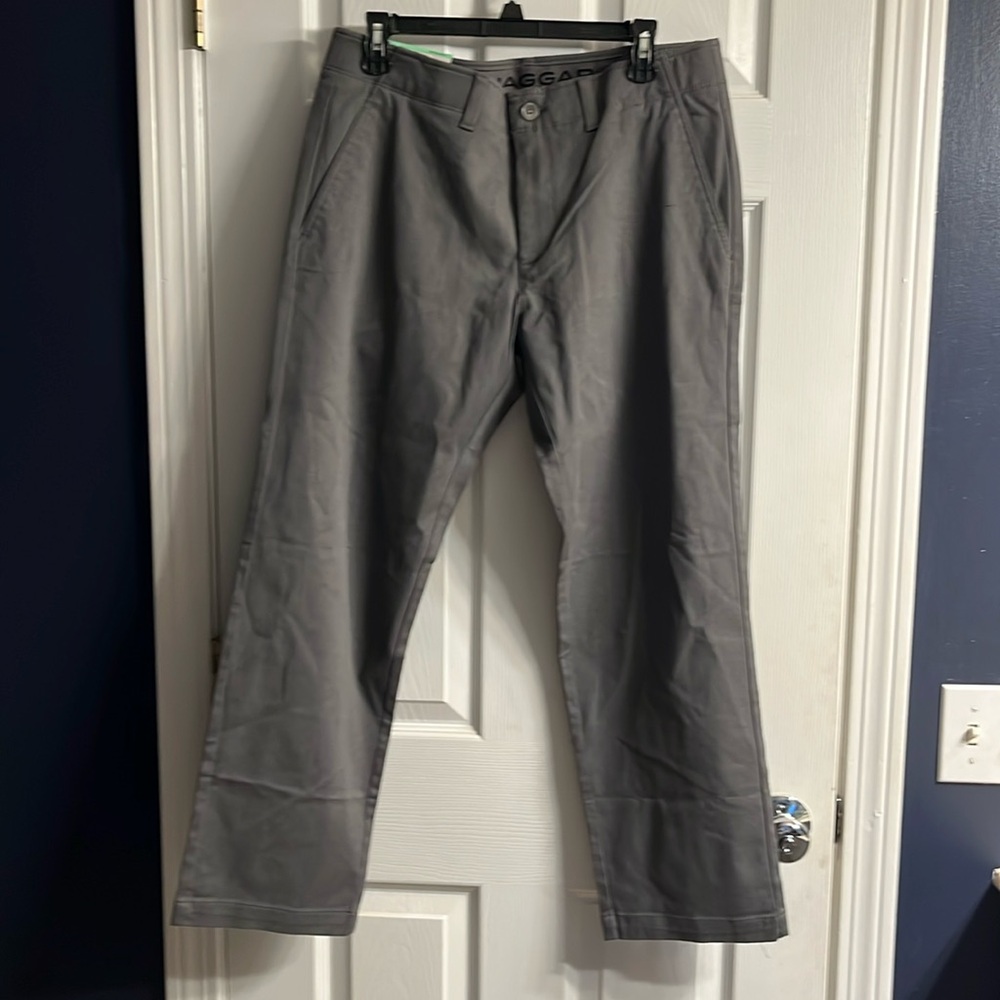 Haggar straight fit stretch chino